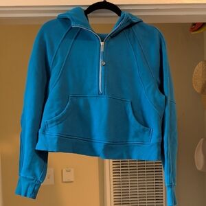 Blue Women's Hoodie Sweater